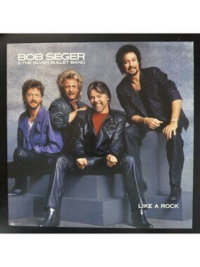 Bob Seger Like A Rock LP 1986 Capitol PT-12398 Canada Vinyl Record